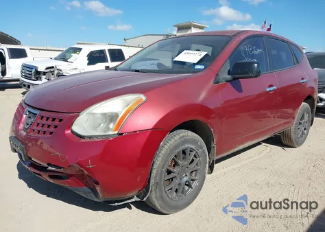 2010 Nissan Rogue S из США, поврежденный, VIN JN8AS5MT2AW017529